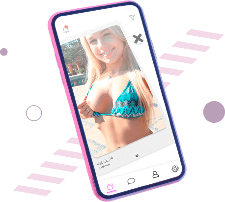 tinder sex profile picture of cute bikini girl